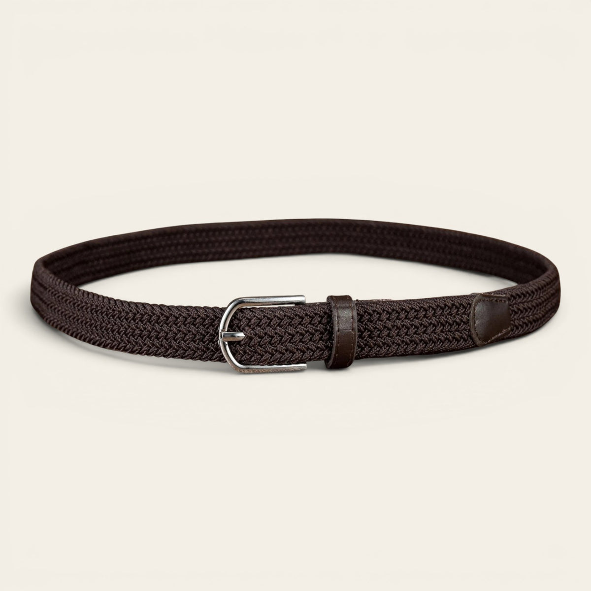 Juliette - Ceinture fine tressée élastique