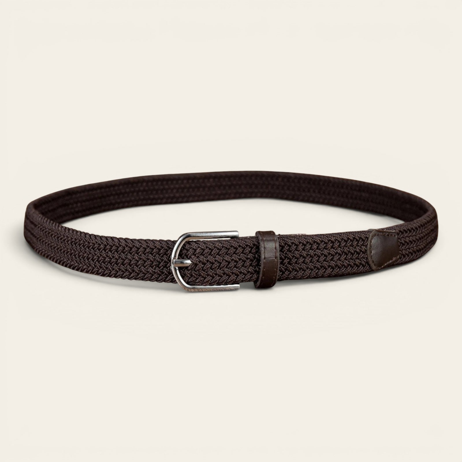 Juliette - Ceinture fine tressée élastique