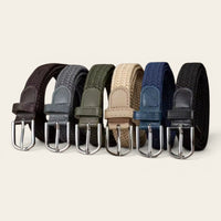 Juliette - Ceinture fine tressée élastique