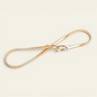 Joséphine - Ceinture fine dorée élastique