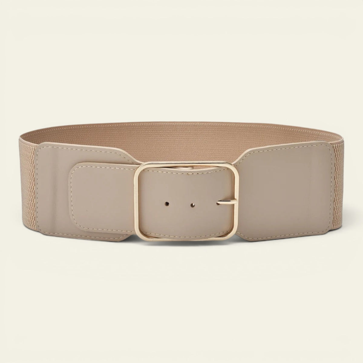 Bérengère - Ceinture large élastique à grosse boucle