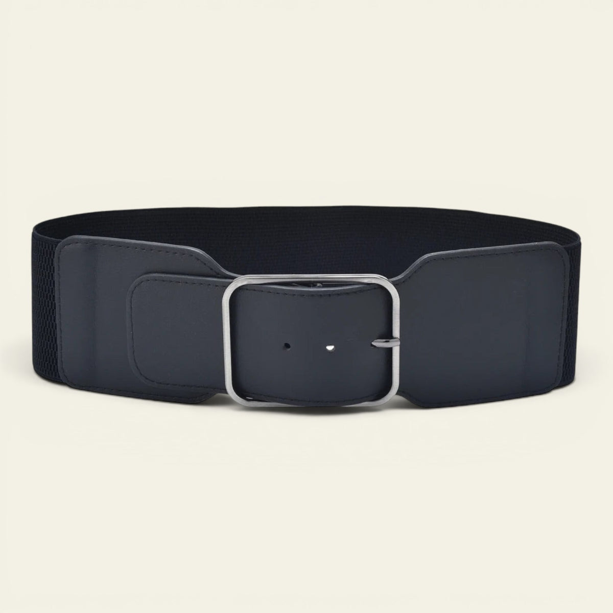 Bérengère - Ceinture large élastique à grosse boucle