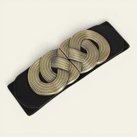 Amélie - Ceinture oversize élastique à double anneaux