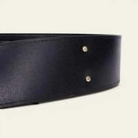 La Ceinture Pour Femme Alexandra - Ceinture large en cuir à nouer