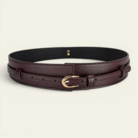 La Ceinture Pour Femme Alix - Ceinture large à fine lanière et boucle en U