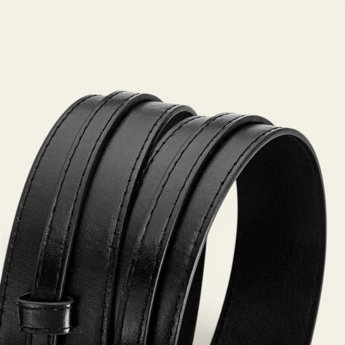 La Ceinture Pour Femme Alix - Ceinture large à fine lanière et boucle en U