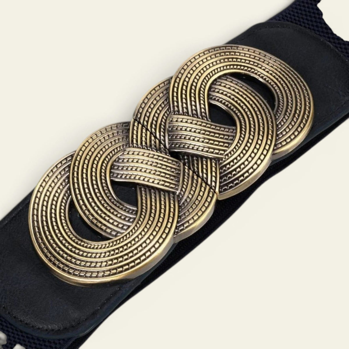 La Ceinture Pour Femme Amélie - Ceinture oversize élastique à double anneaux