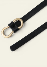 La Ceinture Pour Femme Aurore - Ceinture ultra-fine à boucle anneau doré