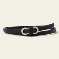 La Ceinture Pour Femme Aurore - Ceinture ultra-fine à boucle anneau doré