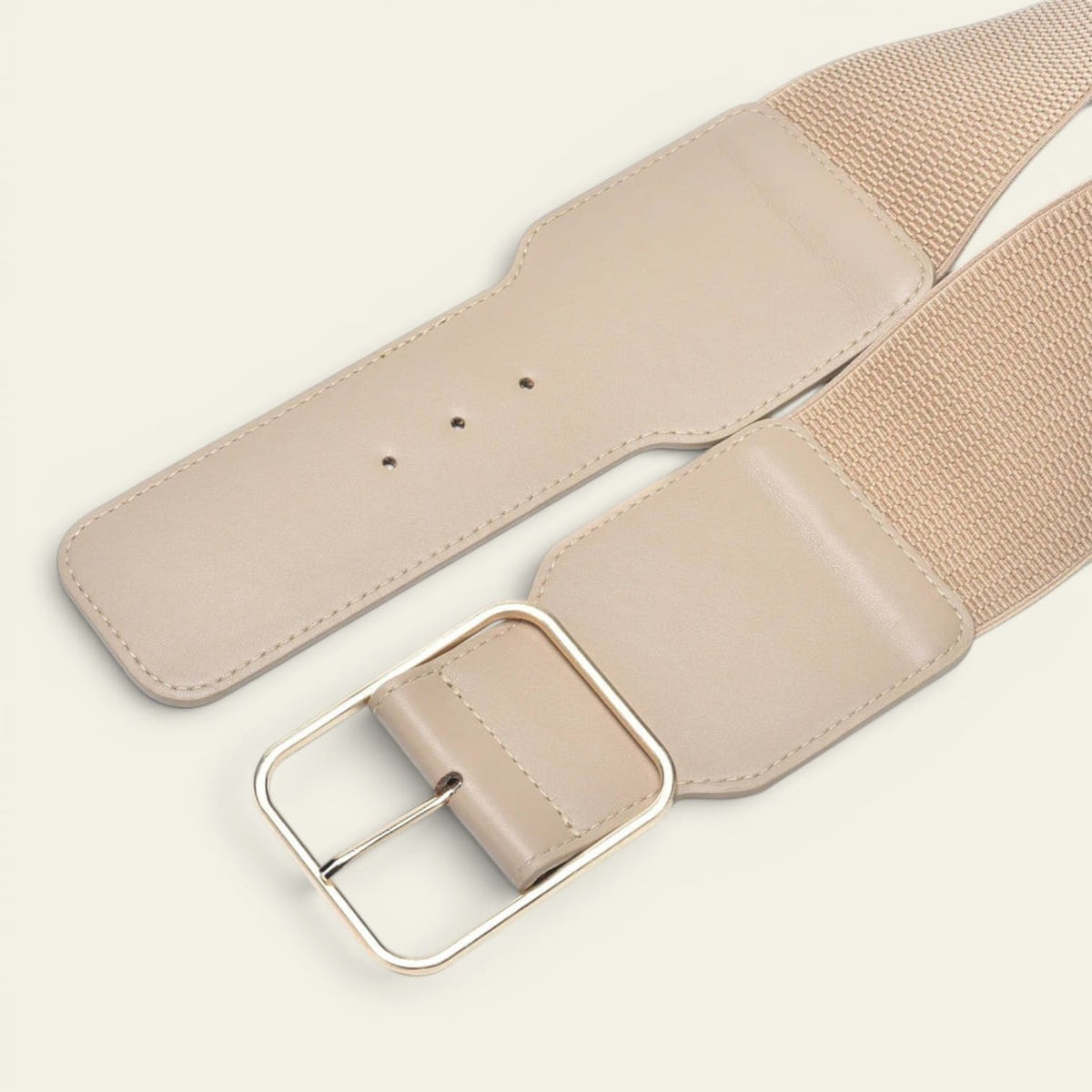La Ceinture Pour Femme Bérengère - Ceinture large élastique à grosse boucle