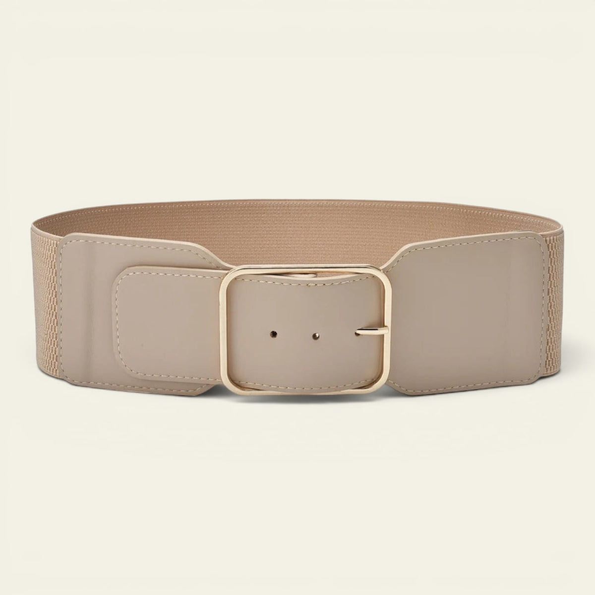La Ceinture Pour Femme Bérengère - Ceinture large élastique à grosse boucle