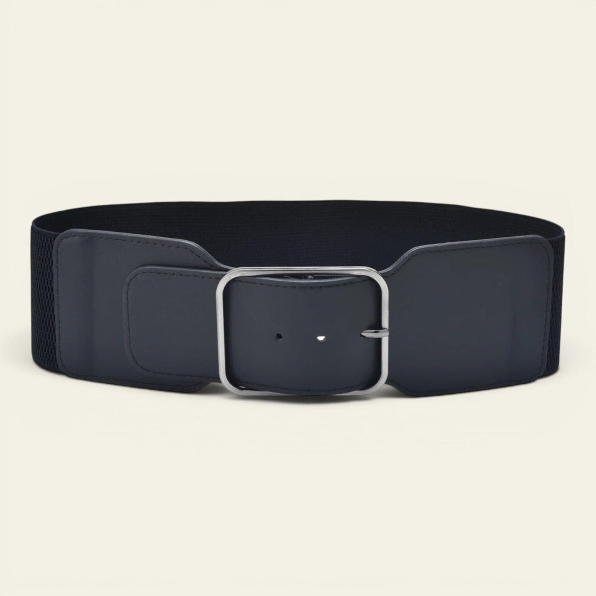 La Ceinture Pour Femme Bérengère - Ceinture large élastique à grosse boucle