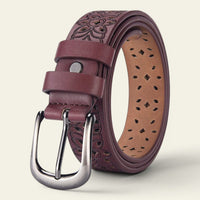 La Ceinture Pour Femme Capucine - Ceinture ajourée à motif floral