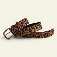 La Ceinture Pour Femme Cassandre - Ceinture léopard façon poulain