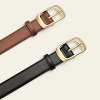 La Ceinture Pour Femme Clarisse - Ceinture classique à boucle dorée