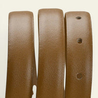 La Ceinture Pour Femme Clémence - Ceinture fine en cuir à boucle laiton