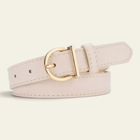La Ceinture Pour Femme Colette - Ceinture à boucle D dorée