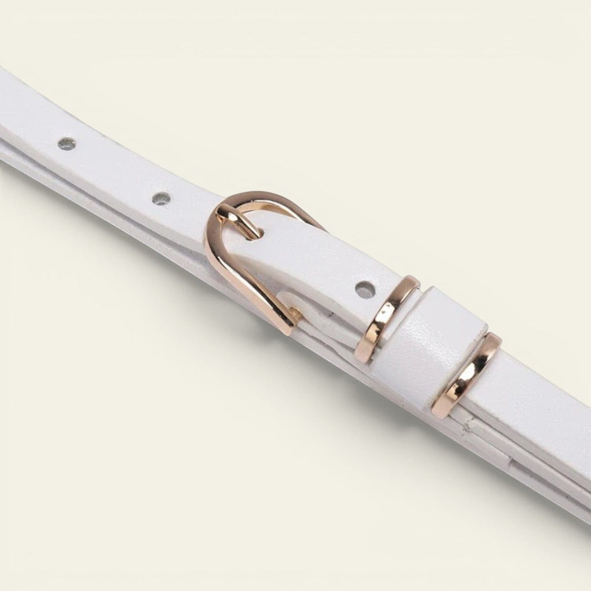 La Ceinture Pour Femme Colombe - Ceinture très fine à boucle dorée