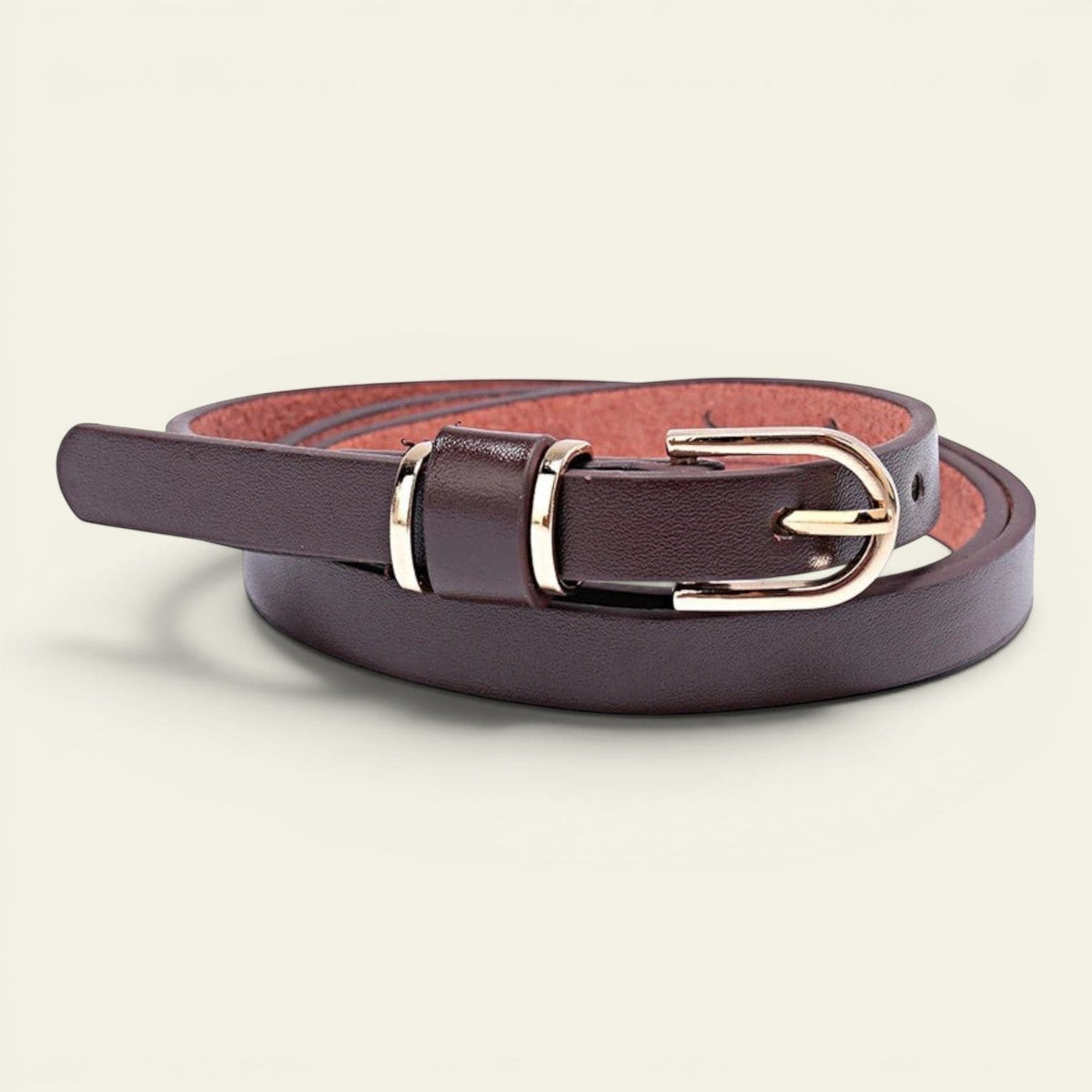 La Ceinture Pour Femme Colombe - Ceinture très fine à boucle dorée