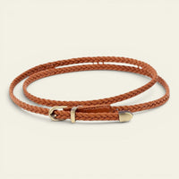 La Ceinture Pour Femme Éloïse - Ceinture fine tressée à boucle