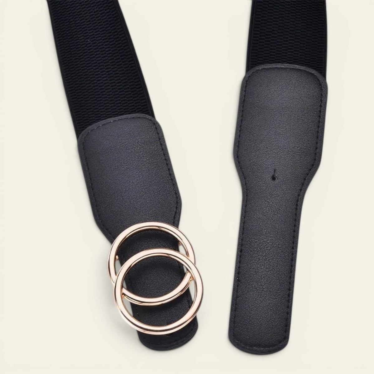 La Ceinture Pour Femme Gabrielle - Ceinture large élastique à double anneaux