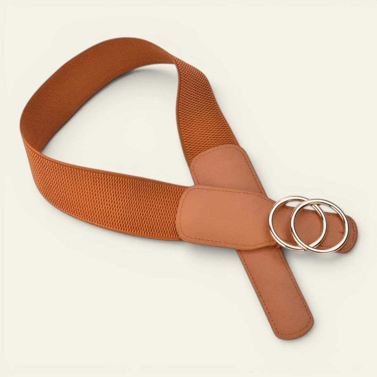 La Ceinture Pour Femme Gabrielle - Ceinture large élastique à double anneaux