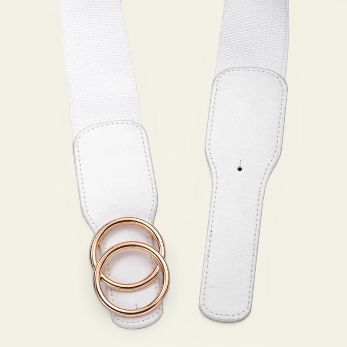 La Ceinture Pour Femme Gabrielle - Ceinture large élastique à double anneaux