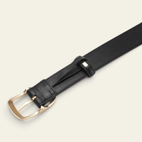 La Ceinture Pour Femme Honorine - Ceinture en daim à boucle ardillon dorée