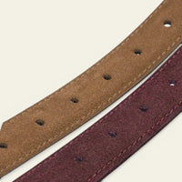 La Ceinture Pour Femme Hortense - Ceinture fine en daim à boucle dorée