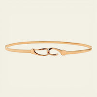 La Ceinture Pour Femme Joséphine - Ceinture fine dorée élastique