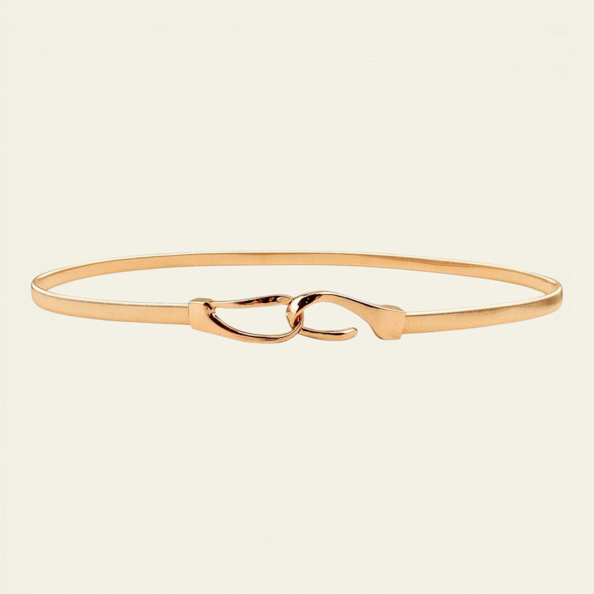 La Ceinture Pour Femme Joséphine - Ceinture fine dorée élastique