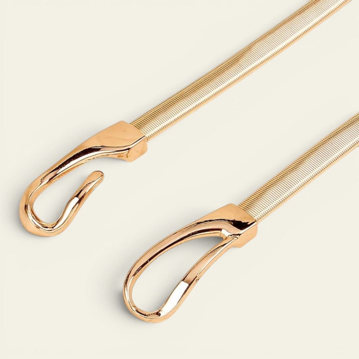 La Ceinture Pour Femme Joséphine - Ceinture fine dorée élastique
