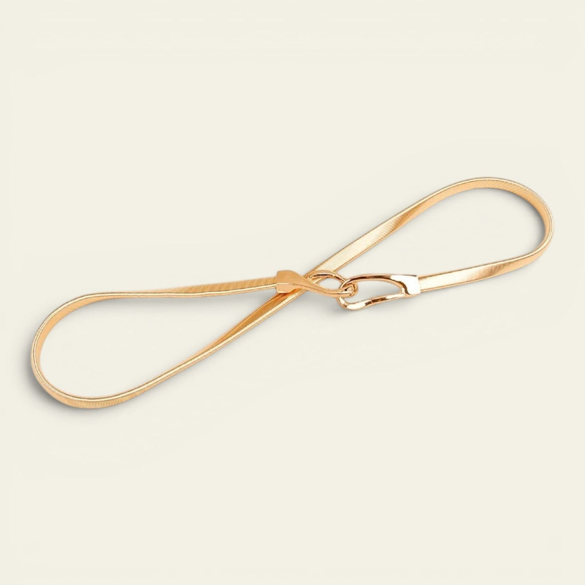La Ceinture Pour Femme Joséphine - Ceinture fine dorée élastique