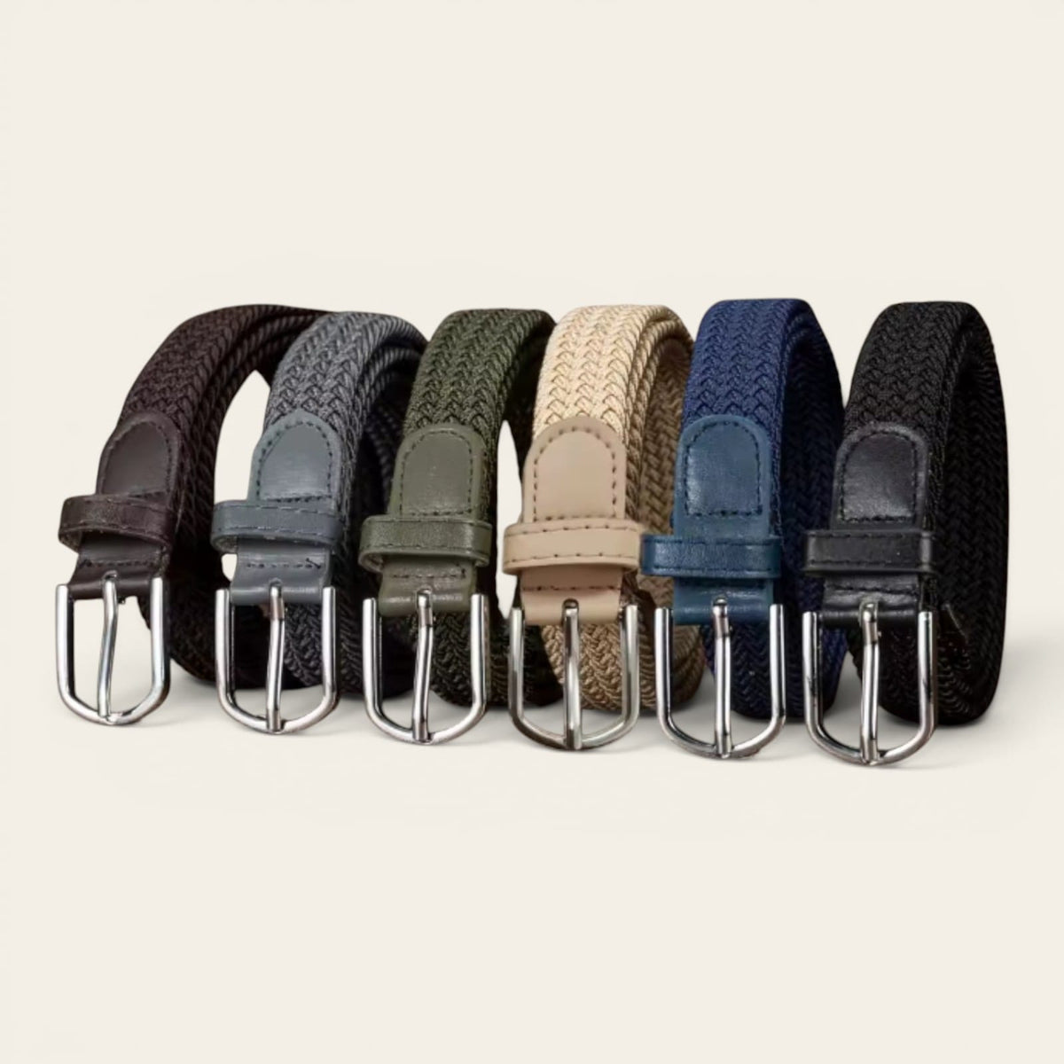 La Ceinture Pour Femme Juliette - Ceinture fine tressée élastique