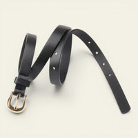 La Ceinture Pour Femme Léa - Ceinture très fine à boucle dorée