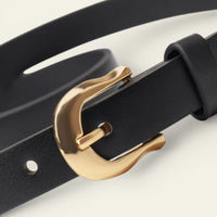 La Ceinture Pour Femme Léa - Ceinture très fine à boucle dorée