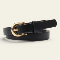La Ceinture Pour Femme Léa - Ceinture très fine à boucle dorée