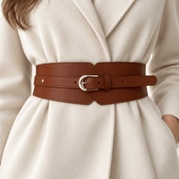 La Ceinture Pour Femme Odile - Ceinture corset large en simili cuir
