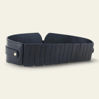La Ceinture Pour Femme Odile - Ceinture corset large en simili cuir