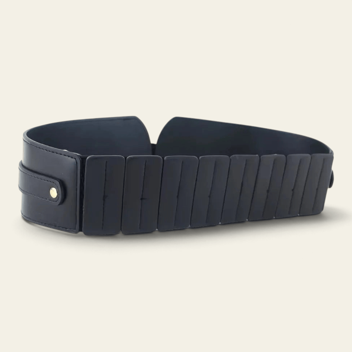 La Ceinture Pour Femme Odile - Ceinture corset large en simili cuir