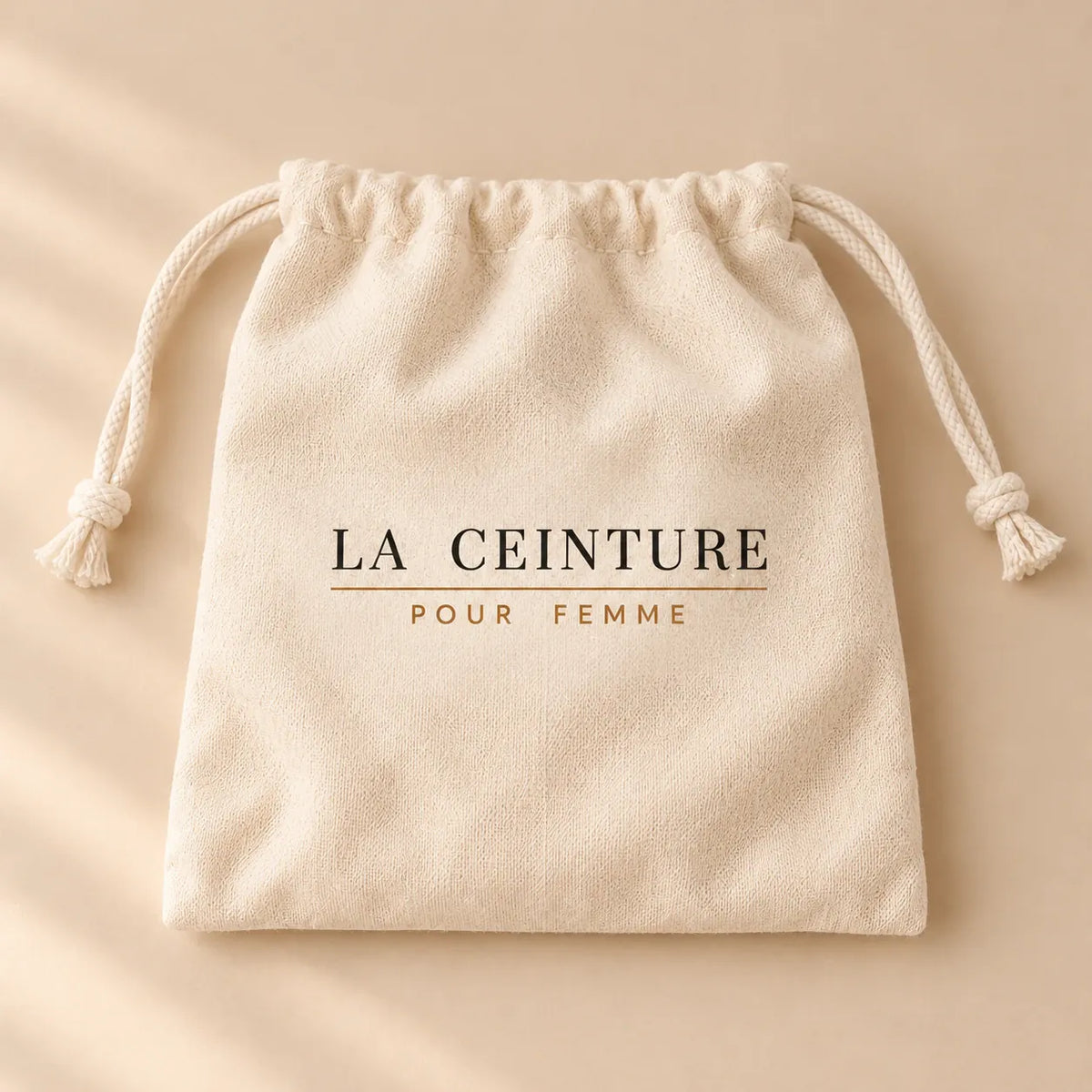 La Ceinture Pour Femme Petit sac en coton biologique