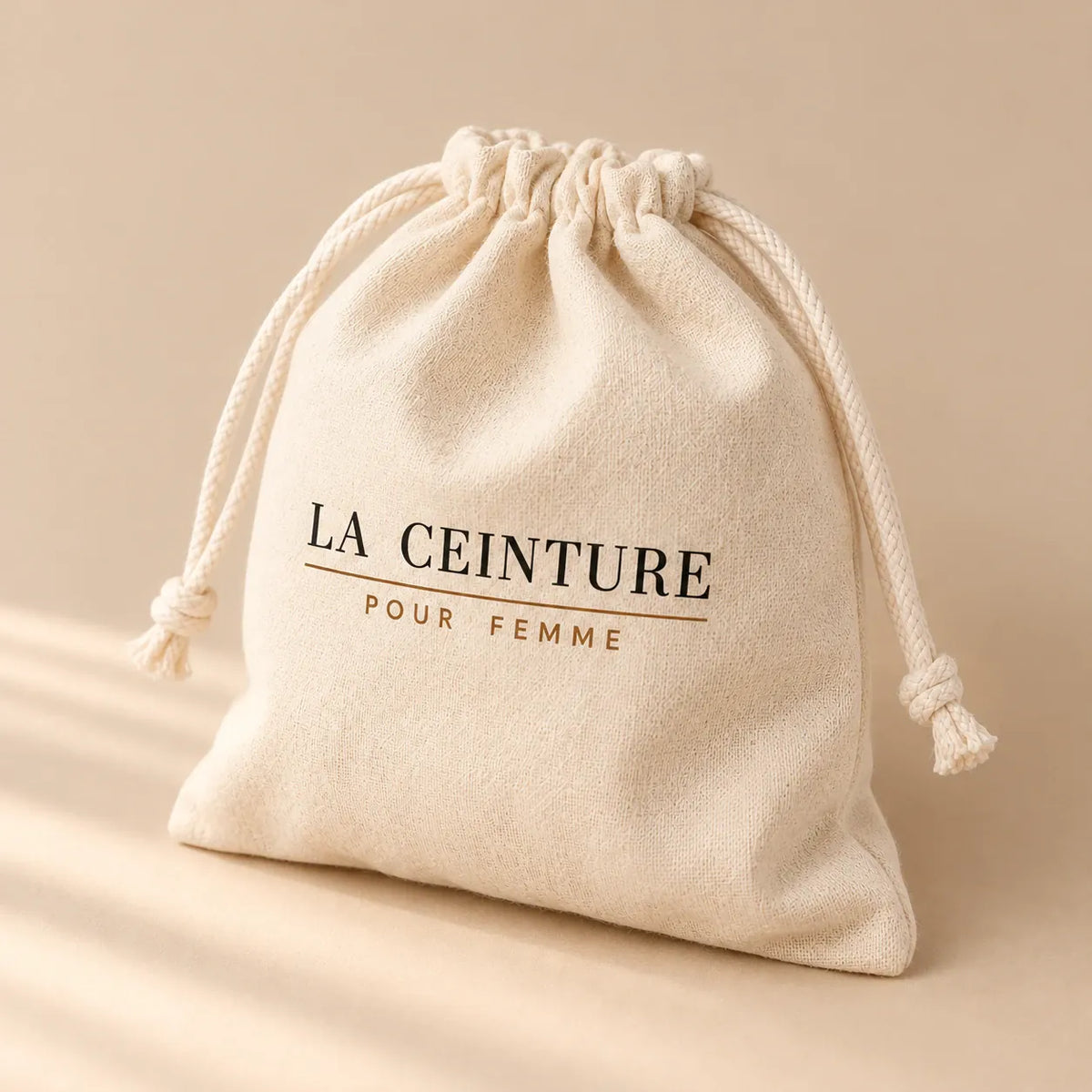 La Ceinture Pour Femme Petit sac en coton biologique