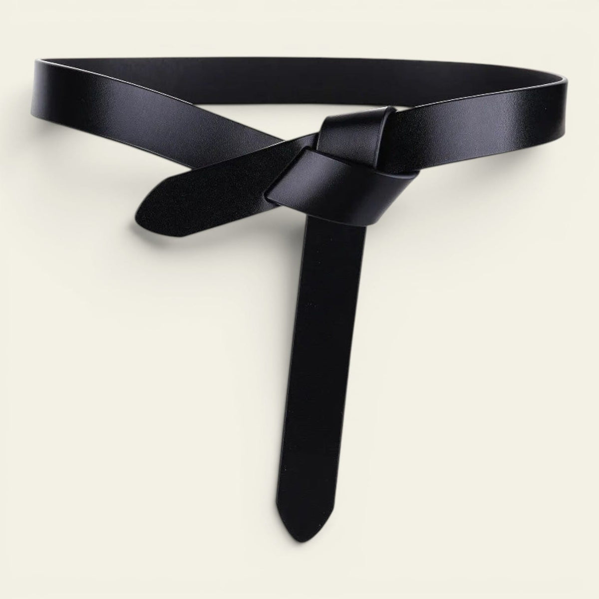 La Ceinture Pour Femme Rosalie - Ceinture en cuir à nouer, sans boucle