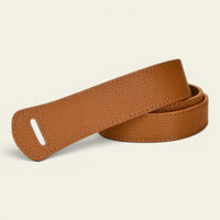 La Ceinture Pour Femme Salomé - Ceinture large en cuir à nouer, sans boucle