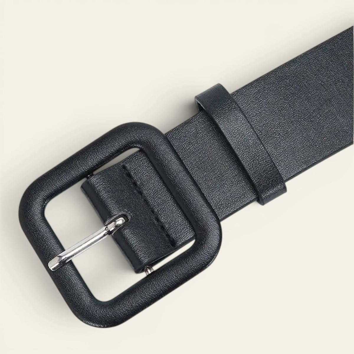 La Ceinture Pour Femme Sidonie - Ceinture large à boucle carrée